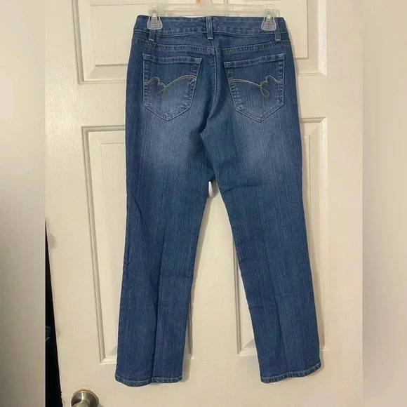 Bandolino Mandie Blue Jeans Size 4PS - Picture 3 of 9